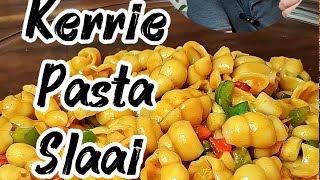 Heerlike Kerrie pasta slaai. Groot gunsteling saam met enige braai ❤️ 