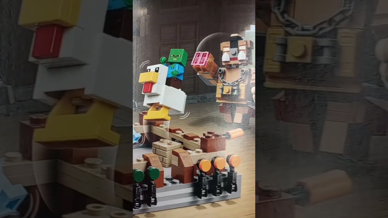 Lego Minecraft Movie Woodland Mansion Fighting Ring set 21272 at Walmart !!