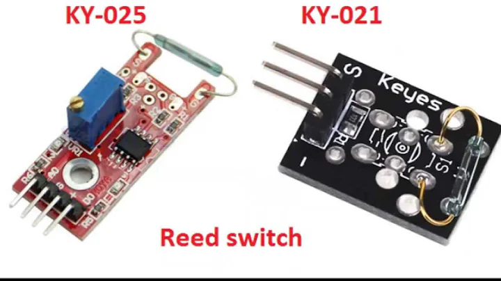 KY-025 and KY-021 Reed switch