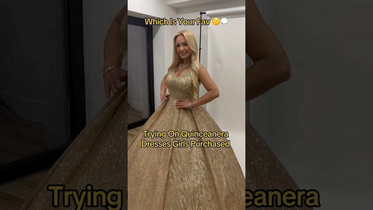 Quinceanera Dress Shopping Haul 