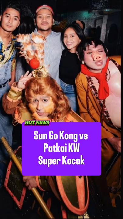 Cosplay Kera Sakti Versi Ngakak ! Fadil dan Keanu Jadi Sun Go Kong dan Patkai #shorts #trending