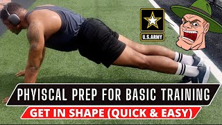 3 Minute Routine to Get Fit  Before Basic Training