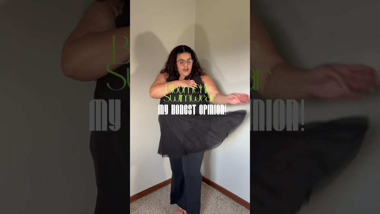 BloomChic Swimsuit Review (MY HONEST OPINION) #plussizefashion #ad #dailydrop #bloomchic