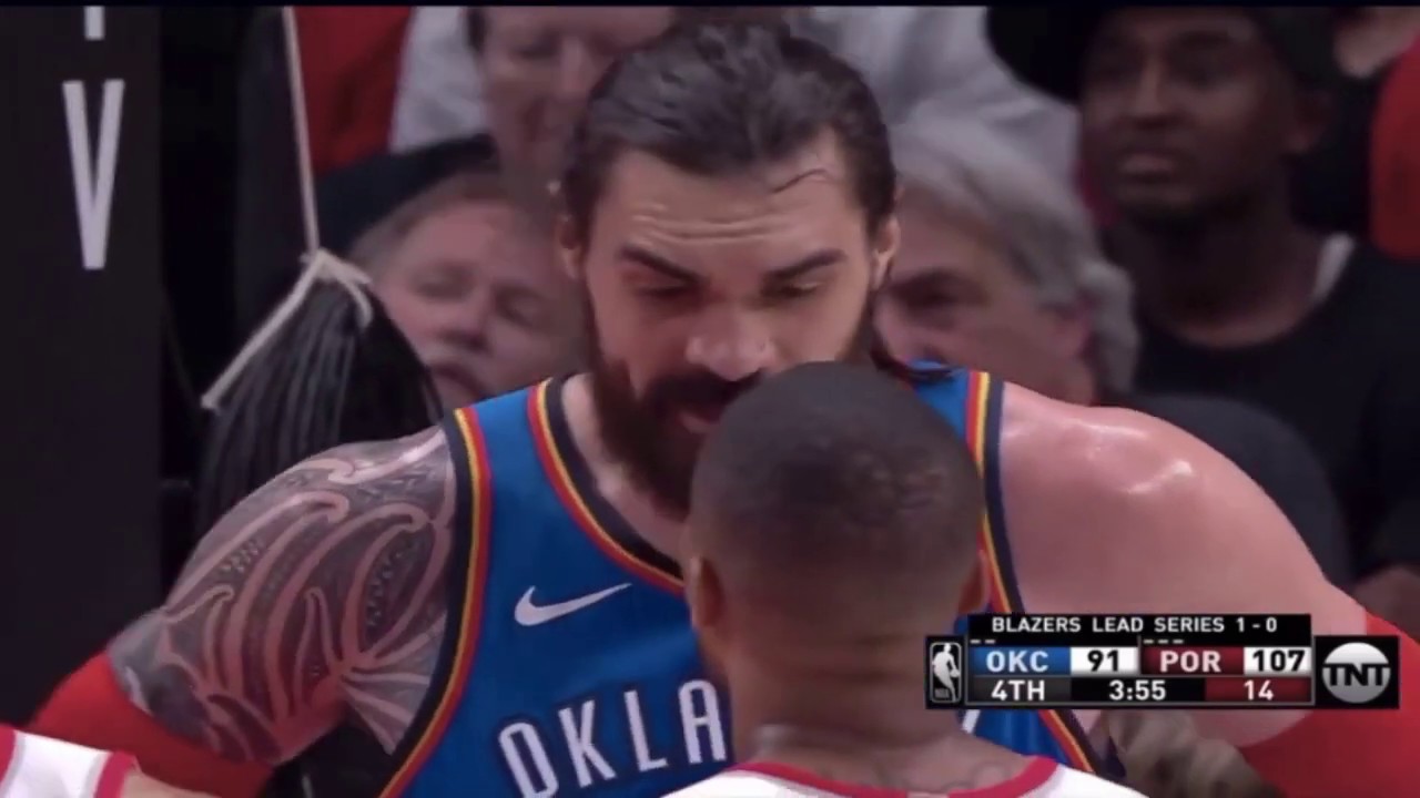 Steven Adams HEATED MOMENTS