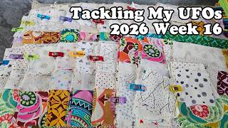 Ribbon Star Quilt Update & One Step I Forgot About | Tackling UFOs 2026 Week 16