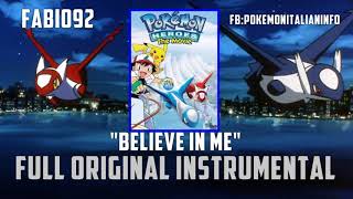 Pokémon Heroes - Believe in me - FULL ORIGINAL INSTRUMENTAL [Unreleased] HD STEREO