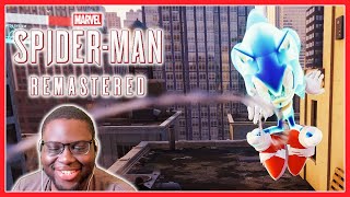 THIS IS F%%KING INSANE!!! | Sonic The Hedgehog Mod in Spider-Man Remastered