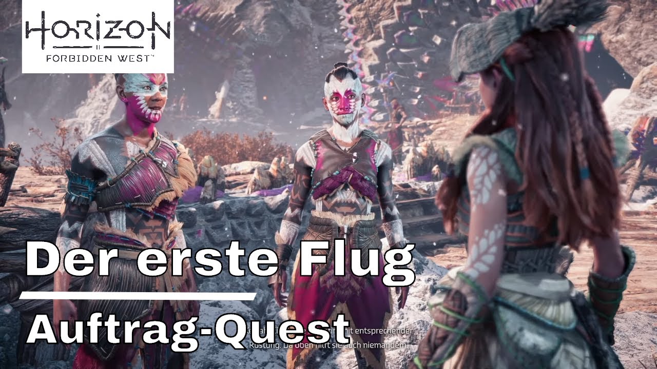 Horizon Forbidden West Der Erste Flug Quest