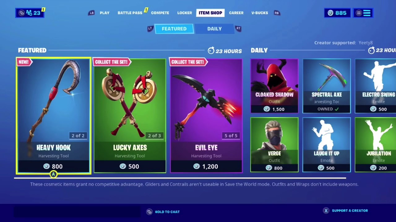 June 18, 2020 | *NEW* Trench Trawler and Heavy Hook | Fortnite Battle Royale | Yeety