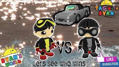 Tag With Ryan | Shadow Spy Ryan VS Super Spy Ryan | Ryan