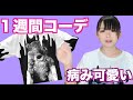 【1週間コーデ】病み可愛い洋服紹介！