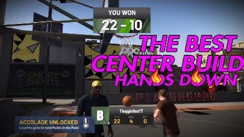 NBA 2K20 :  THE BEST CENTER BUILD HANDS DOWN - 30 PLAYMAKING BADGE POINTS
