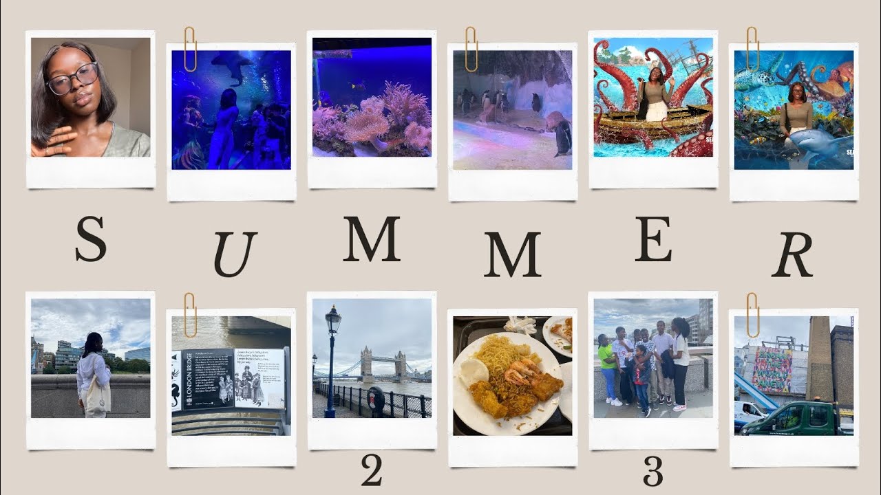 Summer'23 Diaries (pt2): Going to London, National Sea Life Center (Aquarium).