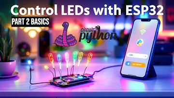 ESP32 API Server: Control LEDs with HTTP Requests! 💡