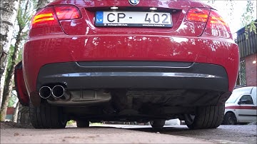 BMW E93 320i Performance exhaust