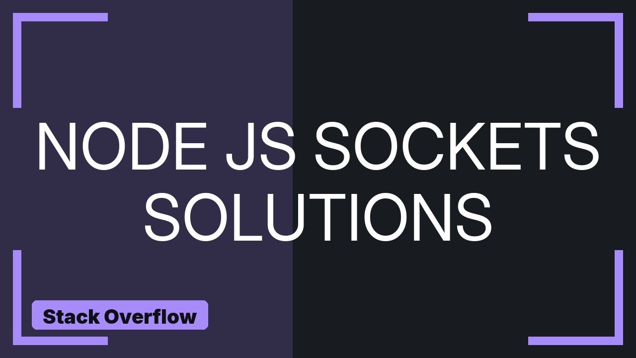 How to bind a TCP socket without listening in nodejs? - YouTube