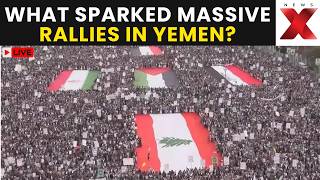Yemen Protests LIVE | SHOCKING! Yemen Explodes With Pro Iran Rallies After Israel Ceasefire