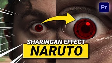 How to Create SHARINGAN Eye Effect from NARUTO (Premiere Pro Tutorial)