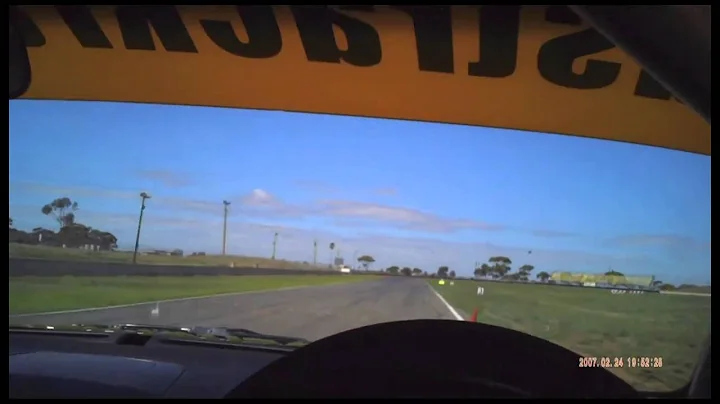Stephen White hot lapping Mallala