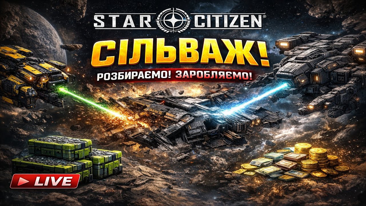 🚀 Star Citizen Робота Сільваж / Розбираєм / Зарабляєм