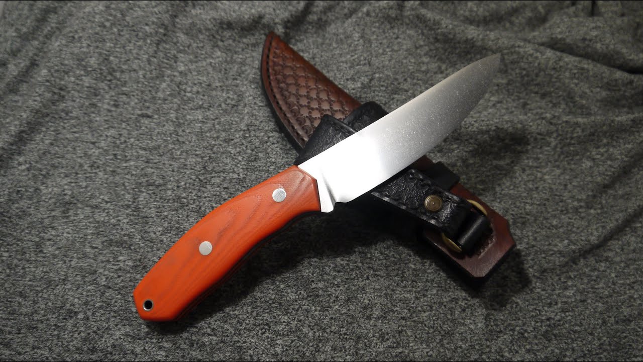 Нож ручной работы: Нож исследователя. CTS-XHP - YouTube