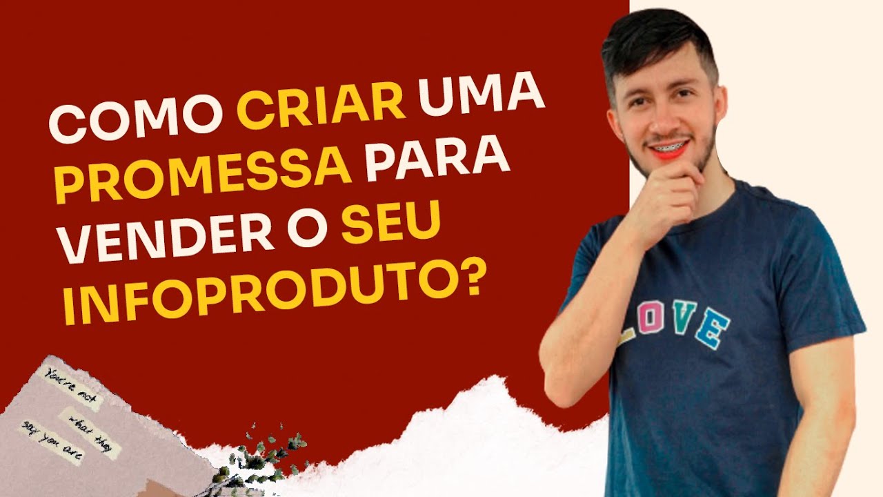 Como criar uma promessa para o seu Infoproduto? - YouTube