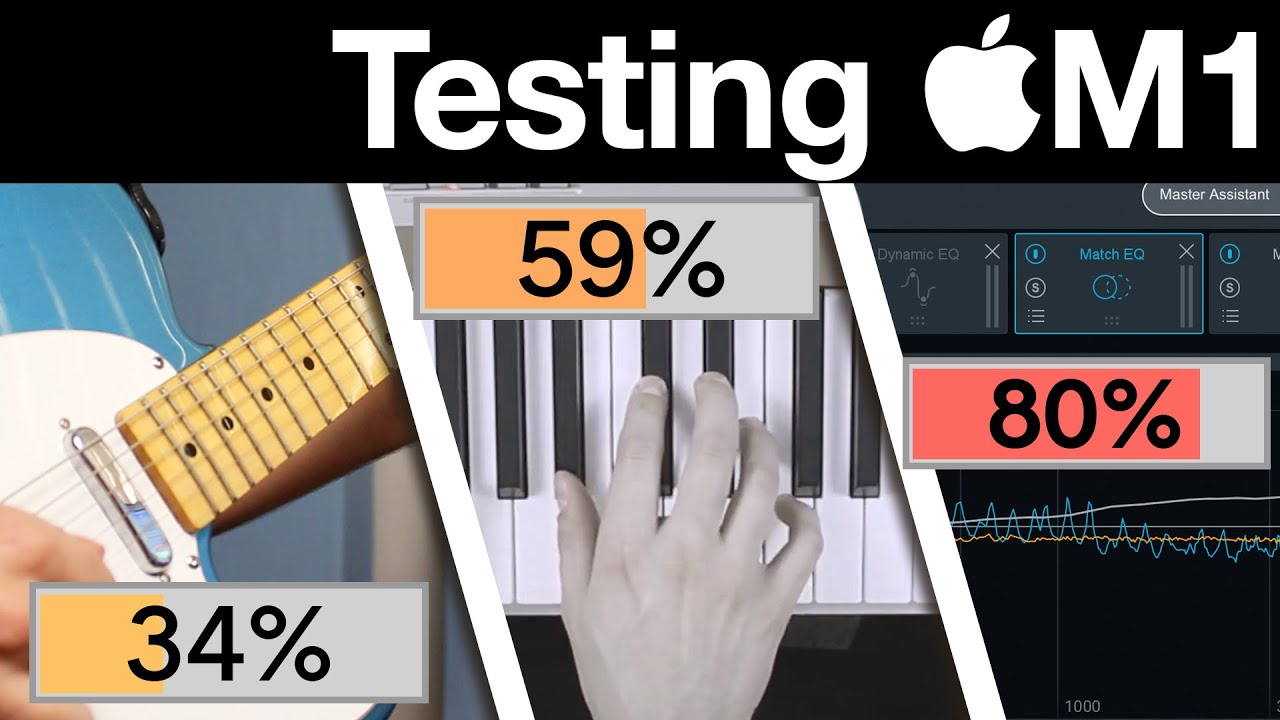 Apple M1 Recording Composition Production   Putting it through the paces of music