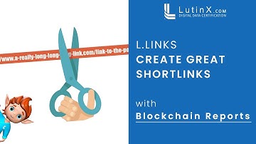 L.Links - Create Short Links using LutinX Blockchain Technology