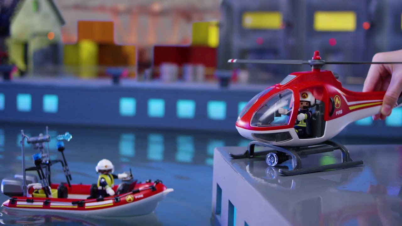 Featured image of post Feuerwehr Playmobil Hubschrauber Der kanal feuerwehr spielzeug spa wird nicht