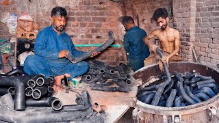 How Radiator Hose Pipe are Manufacture in Local old Factory || Process of Radiator Hose Pipe