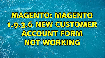 Magento: Magento 1.9.3.6 new customer account form not working (2 Solutions!!)