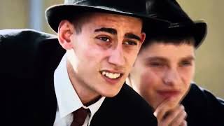 This is England: Shaun and Harvey get into a fight at school - (backwards)
