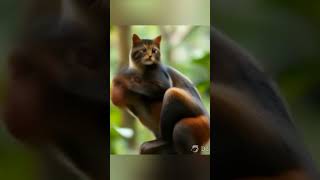 Famous Cat's requests riding on monkey #rider 🐒#viralvideo Net Worth
