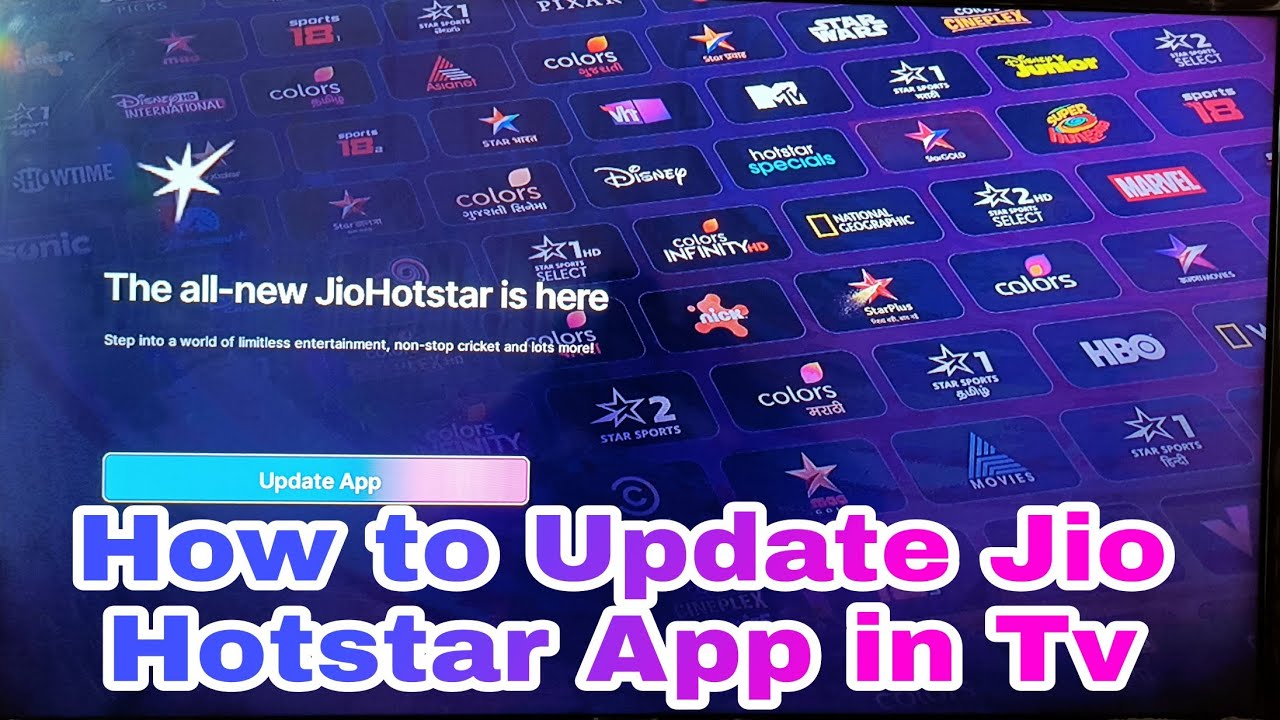 How to Update Jio Hotstar in Smart Android Tv | Jio Hotstar | Jio ...