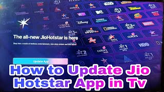 How to Update Jio Hotstar in Smart Android Tv | Jio Hotstar | Jio Hotstar App Launch screenshot 4