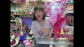 CENTRO DE MESA FACIL HELLO KITTY// MANUALIDADES DE VERO