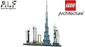 Lego Architecture Shanghai Skyline Lego Speed Build Review Youtube