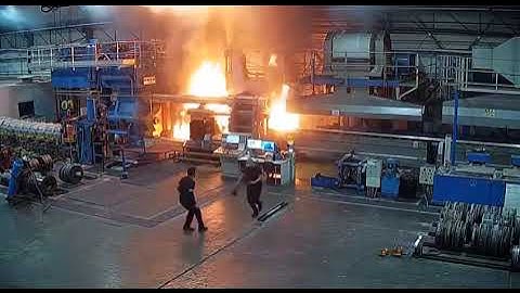 💣Portal to hell in an aluminum plant that swallowed up the entire shop in a matter of seconds