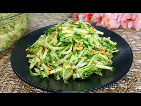 Быстрый и Вкусный САЛАТ за 2 минуты! Покоряет сразу Готовлю через день! Супер быстрая Закуска.