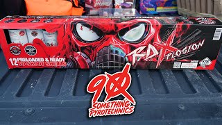 RDXplosion - Raccoon Fireworks - 12pk Preloaded Mortars
