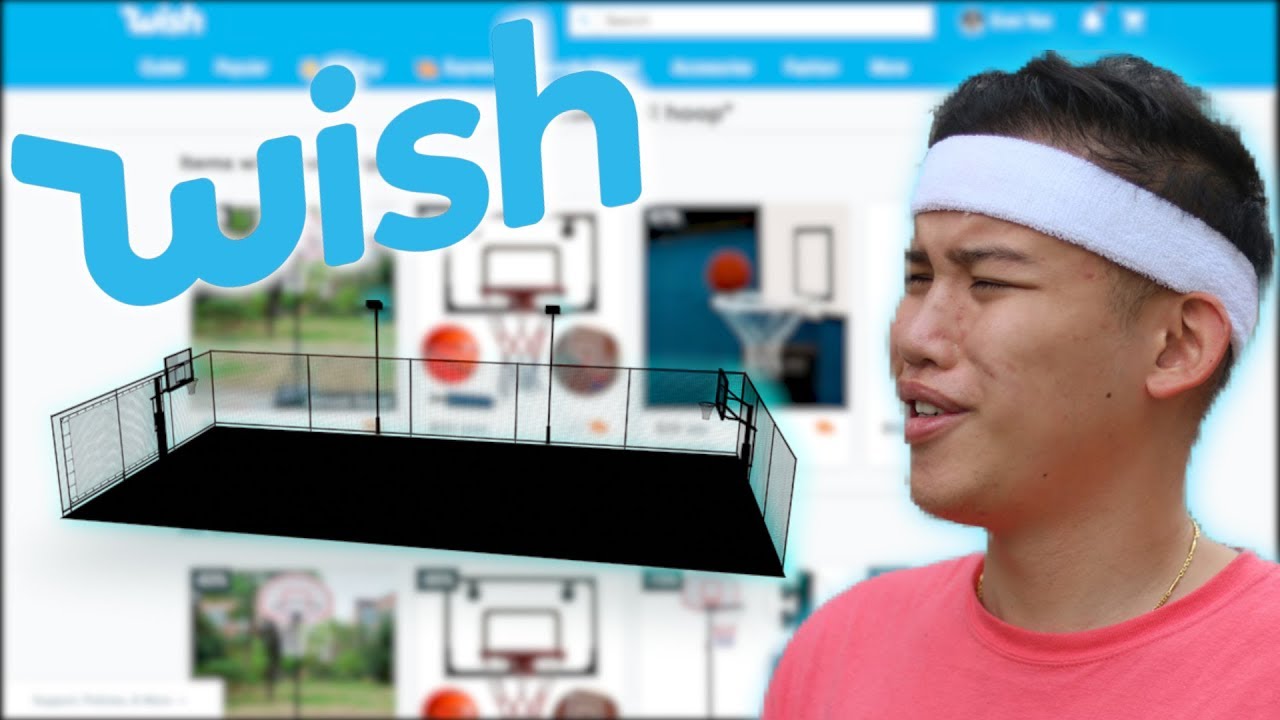 I Bought A Basketball Court From Wish!