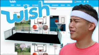 I Bought A Basketball COURT From Wish!