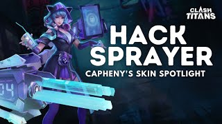 New  Caphney Skin Hack Sprayer Spotlight Clash of Titans COT | #COTProcreator #ClashofTitans #COT screenshot 2
