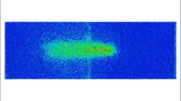 Laser Powder Bed Fusion Molecular Dynamics Simulation