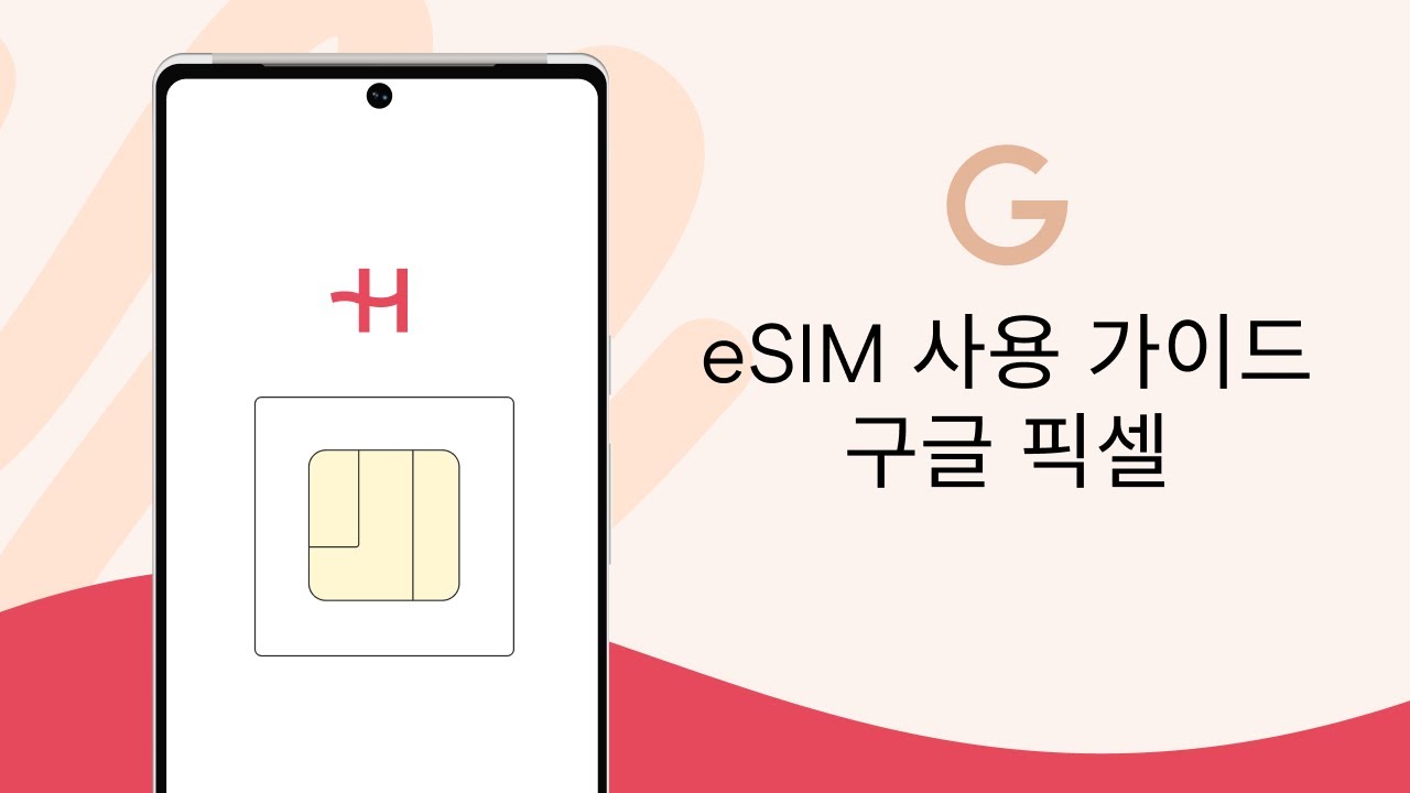 eSIM 설치 및 활성화 가이드(구글 픽셀) - Holafly