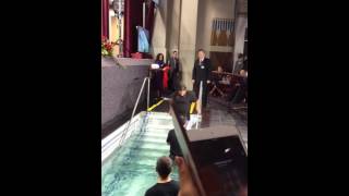 My mom got baptized !!!!