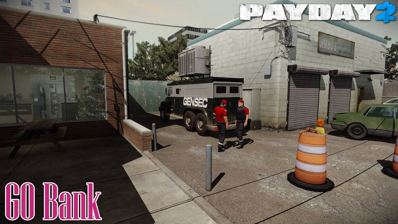 PayDay 2: GO Bank  [Грузовик GenSec]