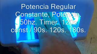 Lampara Uv Secador Uñas En Gel Manicuria