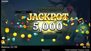 1 Reel Caribbean Treasure (Spinomenal) 🎯 How I Turned My Online Casino Losses into Wins 👍 screenshot 3