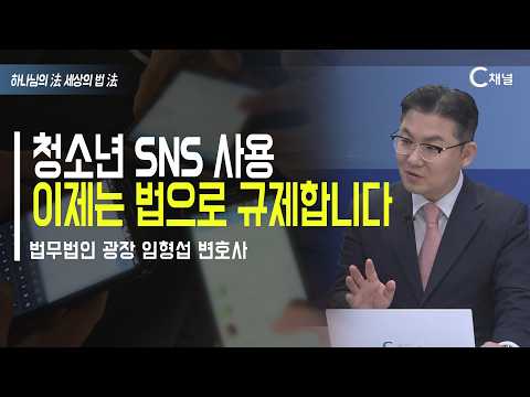 [하법세법] 청소년 SNS 사용 이제는 법으로 규제합니다 / 임형섭 변호사